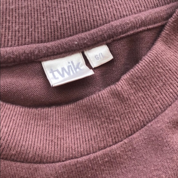 Long taupe sweater - Picture 4 of 6